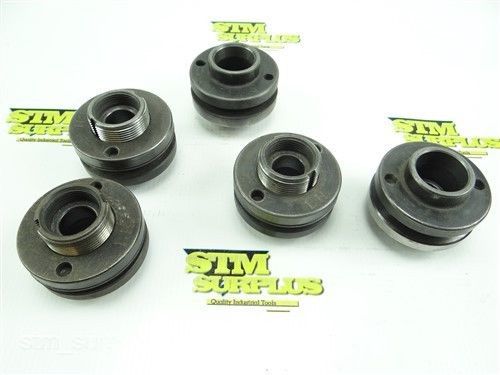 Lot of 5 standard taper grinding wheel hubs 1-1/4&#034; bore for sale