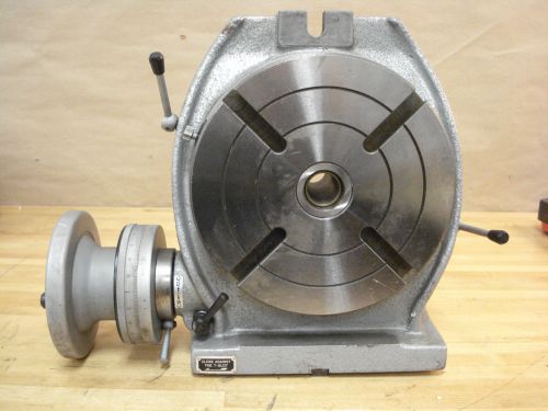PHASE II 221-308 8&#034; Rotary Table, Horizontal &amp; Vertical, 3MT Center Taper
