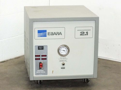 Ebara 2.1 Water Cooled Helium Cryo-Compressor 208VAC Cryocompressor  323-0015