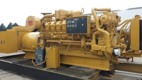 Used caterpillar g3516 765kw natural gas generator set - 1084 hp - 1200 rpm for sale