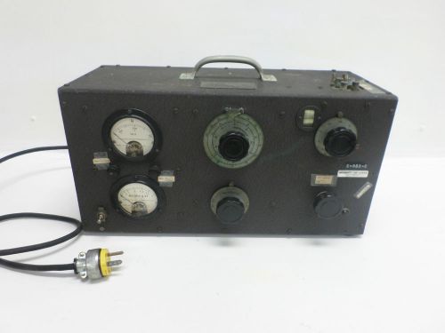 Boonton Radio Corp Q Meter Type 170-A Freq Range: 30MC (MHz) to 200MC (MHz)