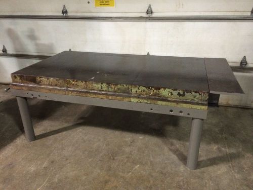 Large cast iron welding fabricating layout table sectional frame building for sale