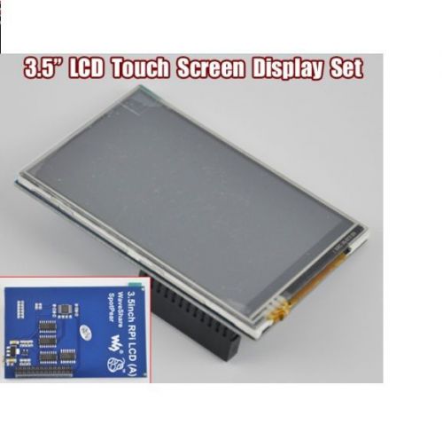 3.5&#034; TFT LCD Shield Touch Screen Kit Display+Case+Heatsinks for Raspberry Pi