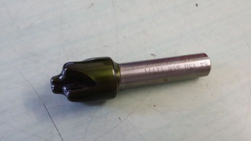 Niagara Cutter 3.5mm Corner Rounding Cutter, 1/2&#034; Shank, HSS Cobalt, Regrind