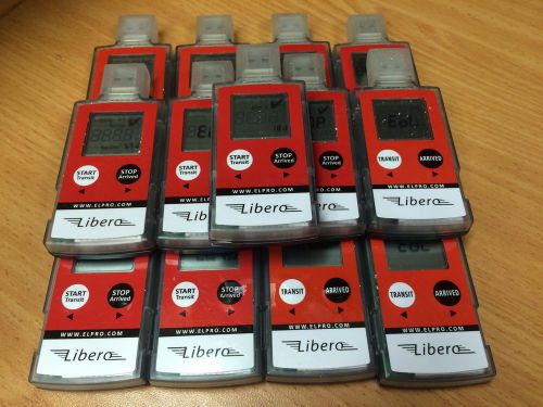 Lot Of 13 ELPRO Libero Ti1-S Cold Chain USB PDF Temperature Data Loggers