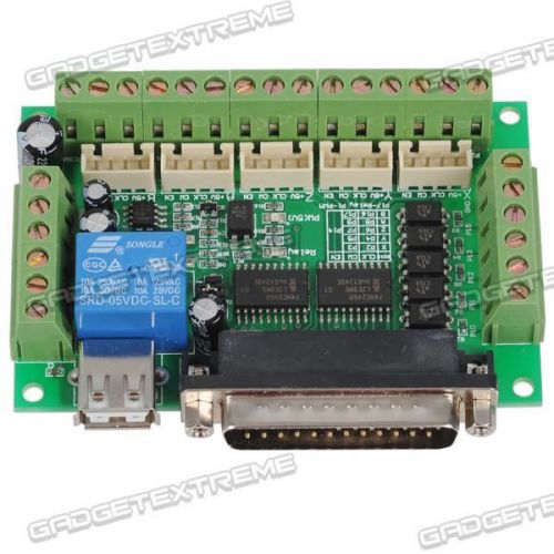 Upgraded 5 Axis CNC Breakout Board For Stepper Driver Controller mach3 ge