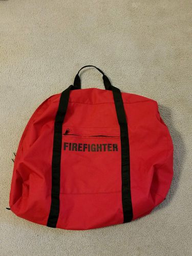 Firefighter bag large zippers work.