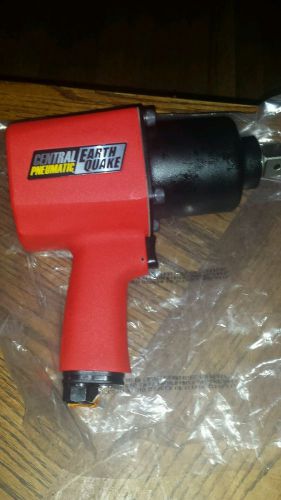 CENTRAL PNEUMATIC EARTH QUAKE 3/4&#034; IMPACT WRENCH # 68423 NEW