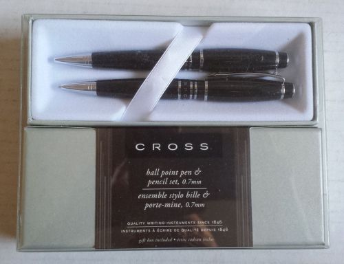 set of CROSS ball point pen and mechanical pencil WINDSOR model with gift box