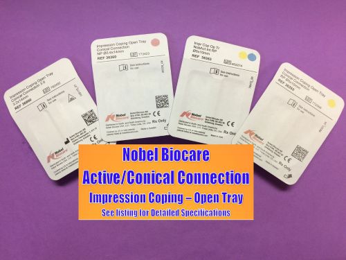 Nobel Active / Conical Connection - Impression Coping Open Tray NP 3.6 x 14mm