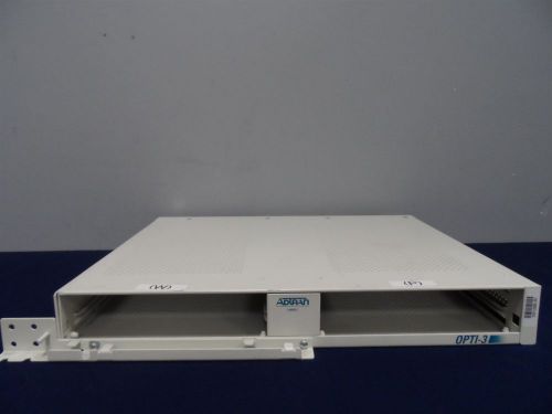 ADTRAN OPTI-3 Rackmount Chassis RMC 1184003L1 Warranty, No Cards Included