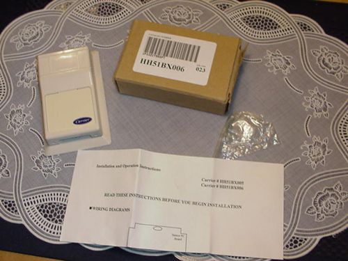 Carrier HH51BX006 Wall Mounted Sensor with Instructions NEW IN BOX!
