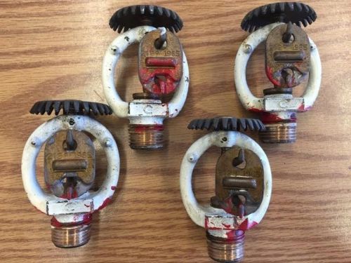 Lot of 4 - 1965 Reliable &#034;C&#034; Sprinkler Heads 212 Degrees