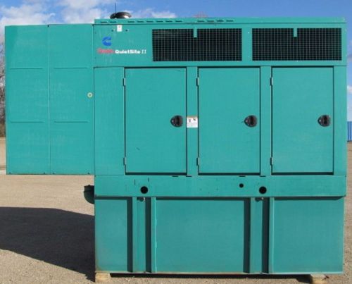 150kw Cummins / Onan QuietSite Diesel Generator / Genset - Load Bank Tested
