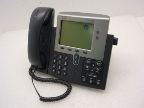 Lot 2 Cisco CP-7941G 4-Line IP Phone with damaged LCD - Works