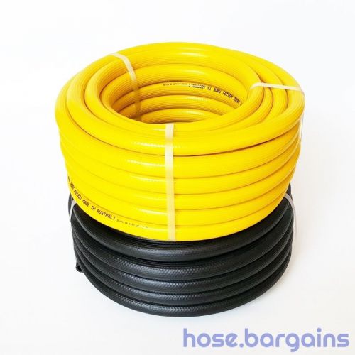 Fire hose 19mm x 36 metres - uv stabilised ribbed australian 3/4&#034; fire reel hose for sale