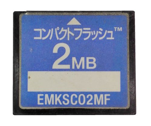 SANDISK CompactFlash CF 2MB Memory Card SDCFB-2MB EMKSC02MB W/Case Brand New!