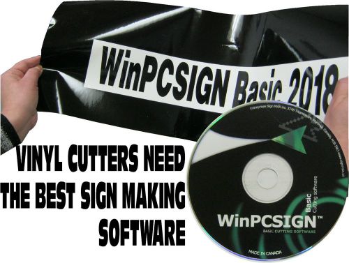2018 Brand new WinPCSIGN Software 500 Vinyl cutters drivers Vectorisation