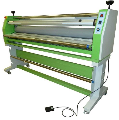 New 55&#034; large electric cold roller laminator for mounting wrap overlaminating