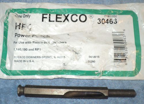 NEW~Flexco  30463 Conveyer Belt Bolt Hinged Fastener Power Punch