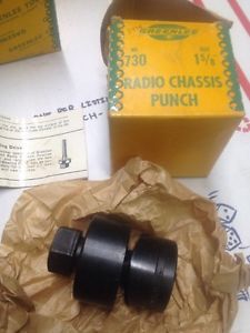 NOS Greenlee 1 5/8&#034; Radio Chassis Actual Diameter Knockout Punch #3495