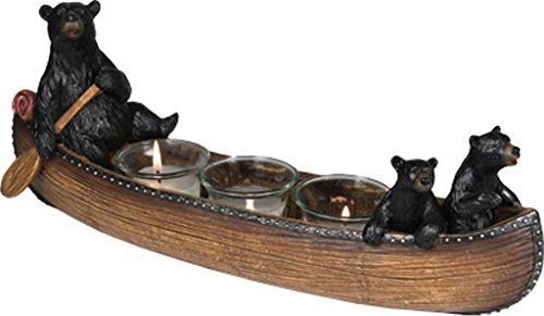 Rivers Edge Products Bear Candle (3-Piece)
