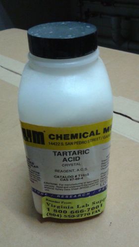 SPECTRUM T1015 - Tartaric Acid, Crystal, Reagent, ACS, 500g - FREE SHIPPING