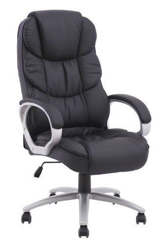 Leather office chair furniture office business ergonomic base desk computer new for sale