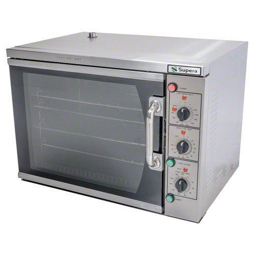 Supera (cvo50p1) 1&#034; half-size electric convection oven pro for sale