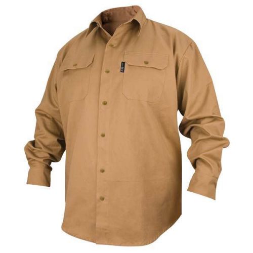 REVCO FS7-KHK-XLARGE Cotton Long Sleeve FR Shirt- Size:X-Large