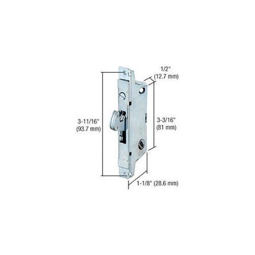 1/2&#034; Wide Square End Face Plate Mortise Lock for Adams Rite Doors with 45 Degree