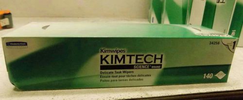 2100 Sheets of Kimtech 34256 1-Ply 14.7&#034; x 16.6&#034; Kimwipes Delicate Task Wipes