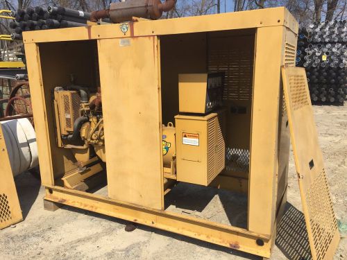 Katolight n35fgh4 35 kw outdoor commercial generator single phase 585 hrs for sale