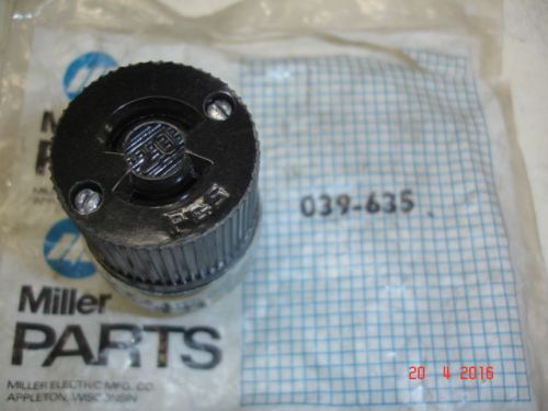 MILLER Electric Receptacle Twist Lock 20 Amp 250 Volt $20 New Old Stock 039-635