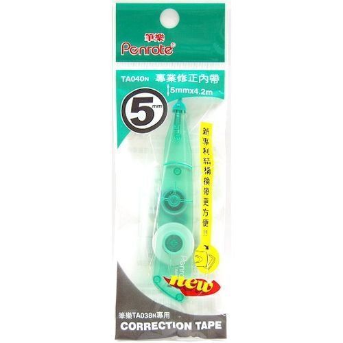 PenroteCorrection Tape 5mm TA040N Green