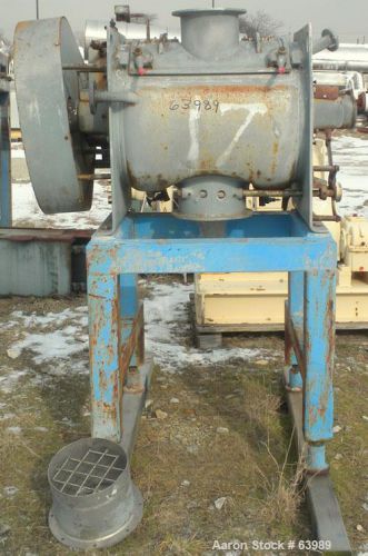 Used- Morton Machine Company Plow Mixer, Model FM 130-D, 304 Stainless Steel. Ap