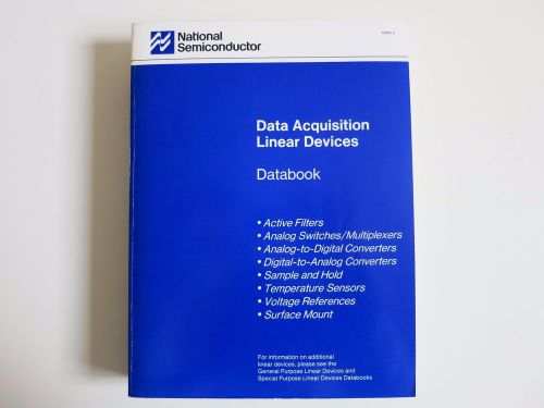 1989 DATA ACQUISITION LINEAR DEVICES DATABOOK National Semiconductor Corporation