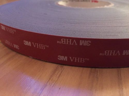 3m 5952 vhb tape, 7/8 in x 36 yd.,black for sale