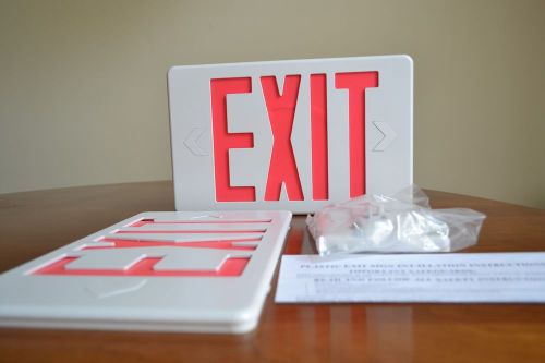 Cooper Lighting ALL-PRO AP70R Exit/Emergency Lighting Self-Powered LED Sign