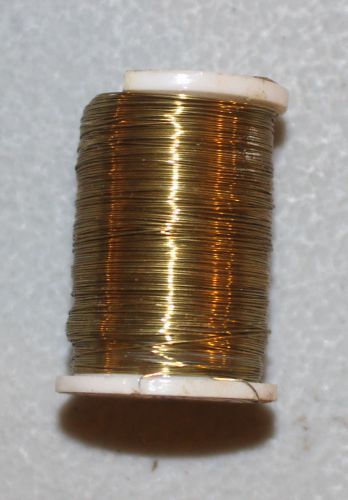 Vintage Spool of Copper Wire 1&#034; (approx) small spool   19