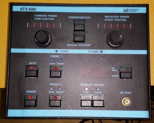 Advanced Energy AE Matching Controller ATX-600 and Match 3155017 for RFX-600