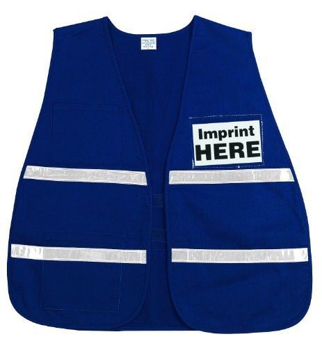 MCR Safety ICV203 Incident Command Polyester/Cotton Safety Vest with 1-Inch