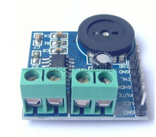 Mini PAM8403 Two-Channel Double Track Power Amplifier Module Volume Adjustment