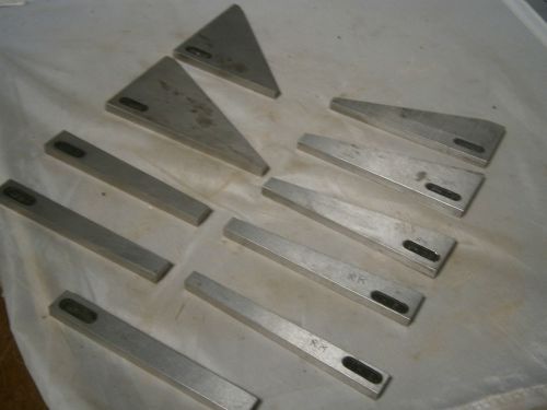 Set of 10 Angle Blocks Machinists Tools - Good Condition