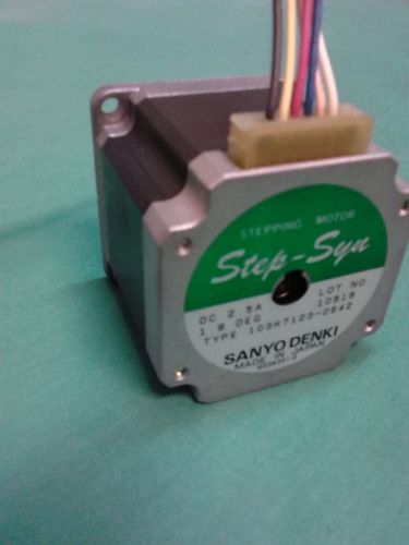 Fuji Film CR reader 118YX165 Sanyo Denki Step-Syn 103HG7123-0642 step motor