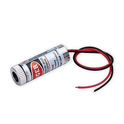 Generic Focusable 650nm 5mW 3-5V Red Laser Cross Module Diode w/ driver Plastic