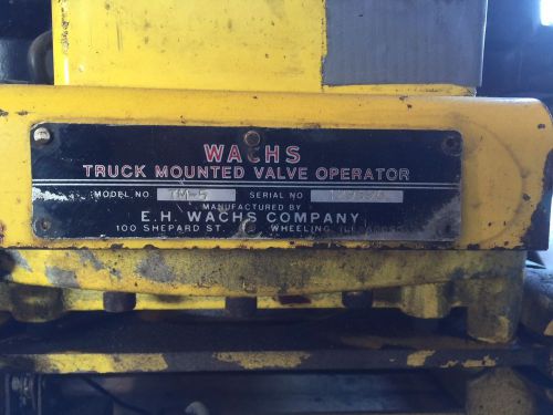 Wachs TM5 Truck Mounted Valve Operator TM-5
