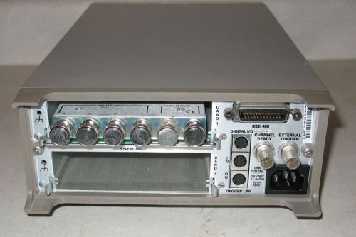 KEITHLEY INSTRUMENTS 7001 SWITCH SYSTEM + 7158 LOW CURRENT SCANNER CARD &amp; MANUAL