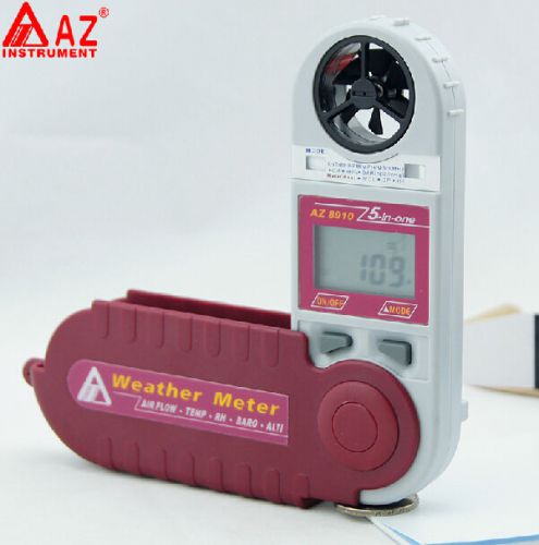 Mini wind speed temp. rh windchill dp heat index altitude air pressure meter for sale