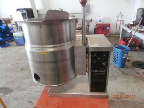 Cleveland Range Electric Tilting Soup Jacketed Steam Kettle 6 Gallon Ket-6-T